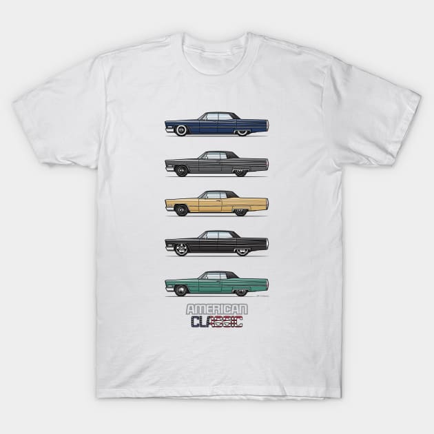 Five Classics T-Shirt by JRCustoms44